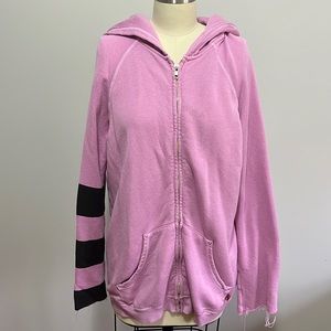 FREECITY LAVENDER ZIP UP HOODIE